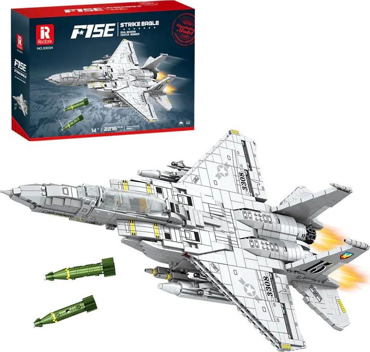 Actual product image ReoBrix F15e Fighter Bombers