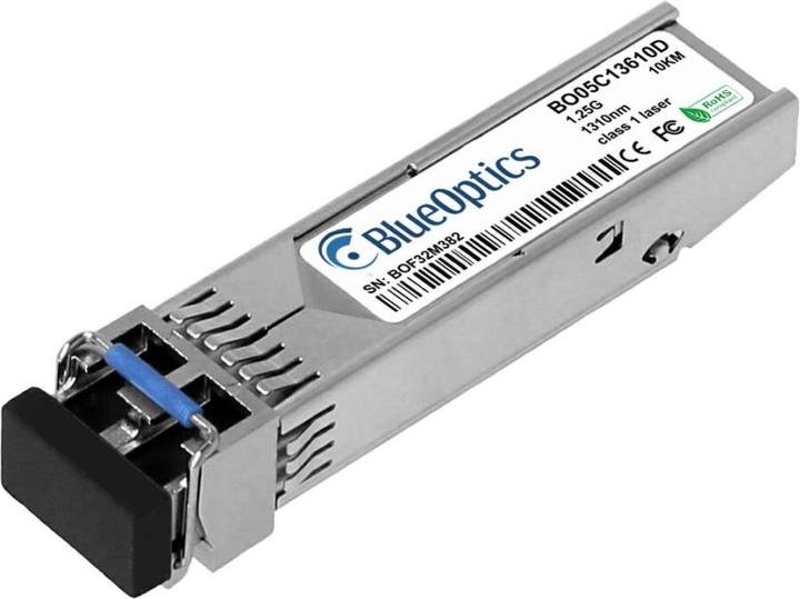 Actual product image CBO Brocade E1MG-LX-OM Compatible BlueOptics SFP BO05C13610D