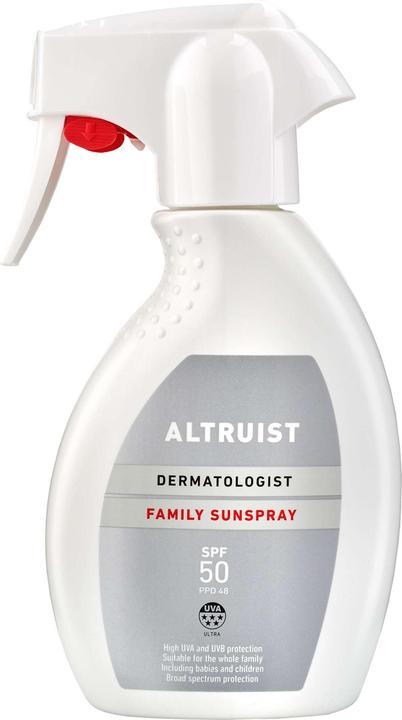 Produktbild Altruist Familien-Sonnenspray SPF50 250ml (Sonnenspray, SPF 50, 250 ml, 280 g)