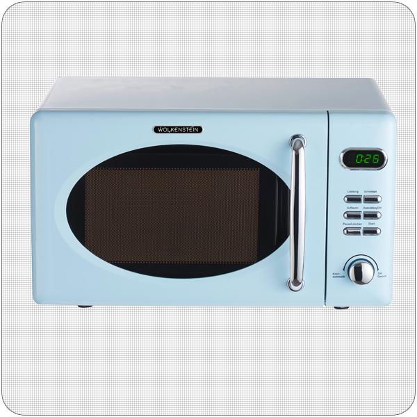 Image du produit Wolkenstein Four à micro-ondes WMW720 LB Bleu LxHxP 45,1 x 25,6 x 36,1 cm (20 l)