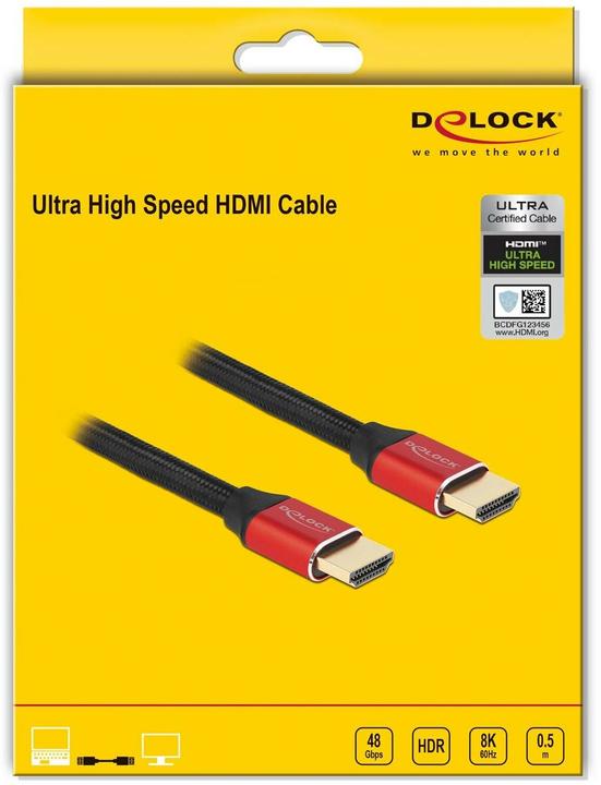 Produktbild Delock HDMI – HDMI (0.50 m)