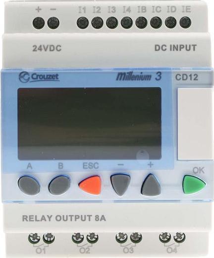 Produktbild Crouzet Prozessmodul Millenium 3 12I/O 24VDC