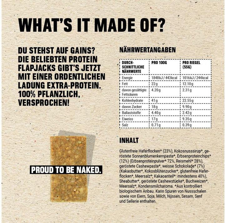 Produktbild Peak Punk Bio Protein Bar (55 g, 12 Stk.)