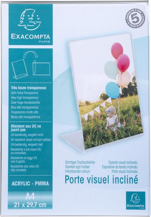 Image du produit Exacompta Porte-étiquette A4 vertical (A4)