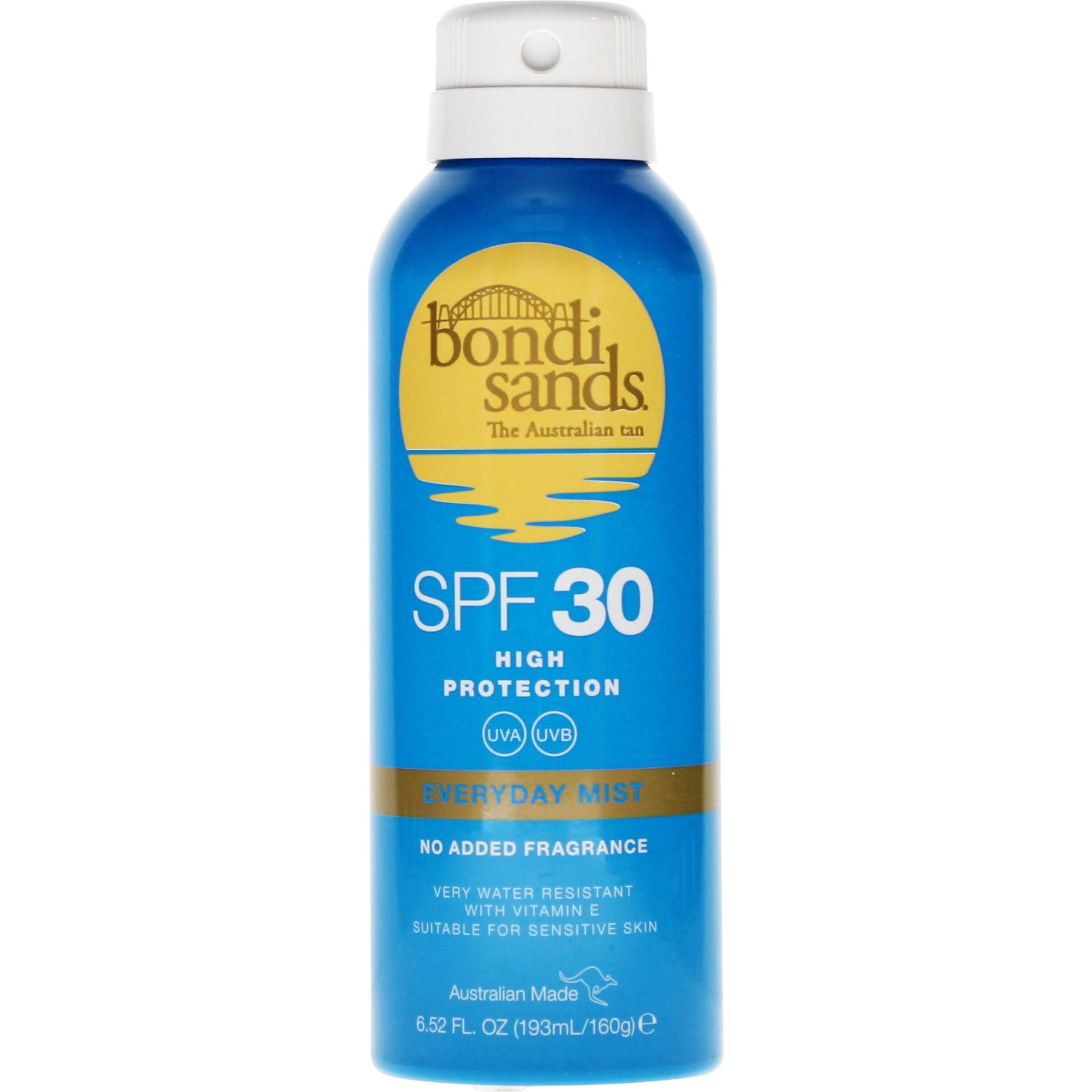 Bondi Sands, Sonnencreme, - SPF 30 Everyday Aerosol Mist Spray - 160 ml (Sonnenspray, SPF 30, 160 ml)