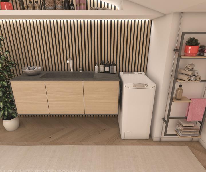 Image du produit Hoover H3TM28TAMC5/1-S (8 kg, Droite, Vers le haut)