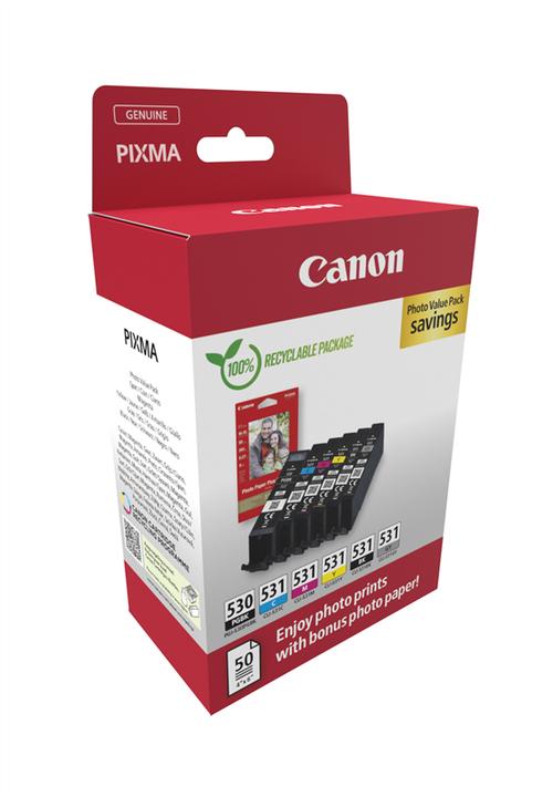 Produktbild Canon PGI-530 / CLI-531 Photo Value Pack (BK, C, GY, M, PGBK, Y)