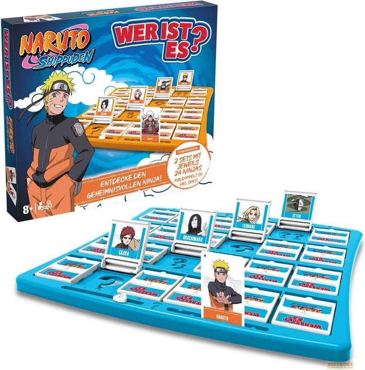 Actual product image Winning Moves Wer ist es? Naruto (German, 2 Players)