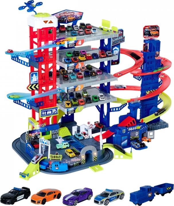 Image du produit Majorette Super Chase Center+5 véhicules