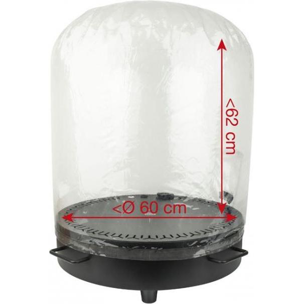 Showgear Zylindrische Hülle für Rain Dome 60, Lichttechnik Zubehör