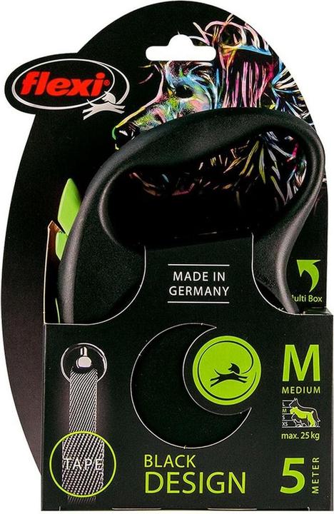 Produktbild Flexi Black Design (M, Hund, Allgemein)