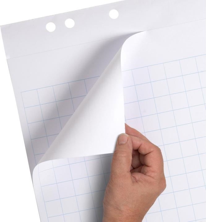 Actual product image Landré Flipchart pads squared 25mm 10050592 20 sheets, 80g 680x990mm