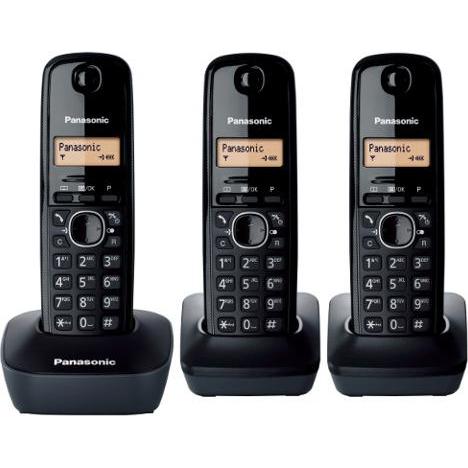 Panasonic KX-TG1613 DECT-telefoon Nummerherkenning Zwart, Telefon, Schwarz