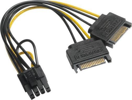 Produktbild Akasa 15-Pin-SATA (30 cm, PCIe, SATA)