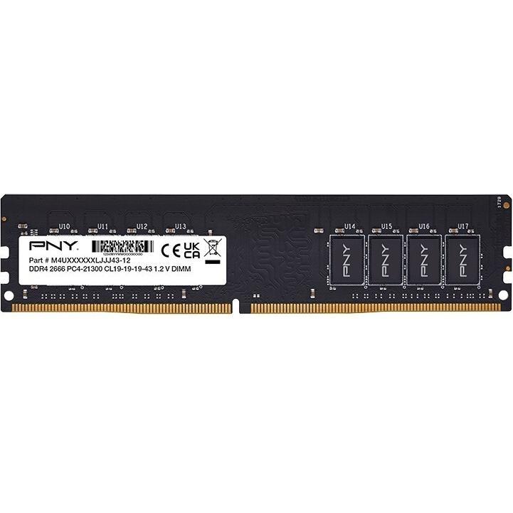 PNY Speicher 16GB DDR4 2666MHz DIMM SMALLBOX (1 x 16GB, 2666 MHz, DDR4-RAM, DIMM), Memoria RAM