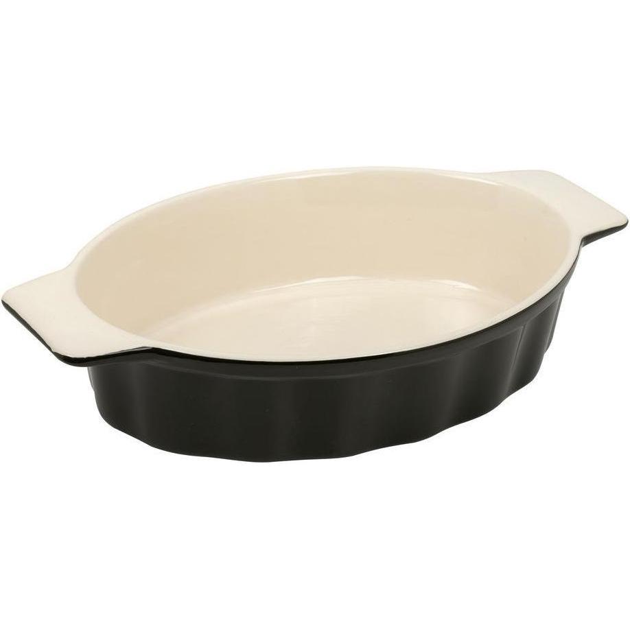 Resto OVAL BAKEWARE/96142, Auflaufform, Schwarz