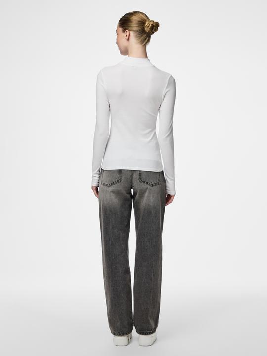 Actual product image Pieces Pckitte Zip Ls T-Neck Top Noos Bc (S)