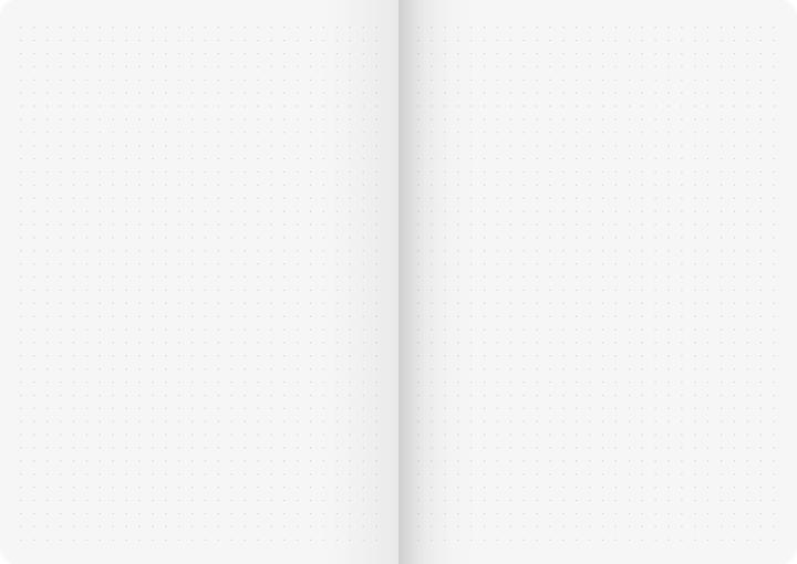 Actual product image FACT!plus DIN A5 notebook dotted black 96 sheets (A5, Dotted)