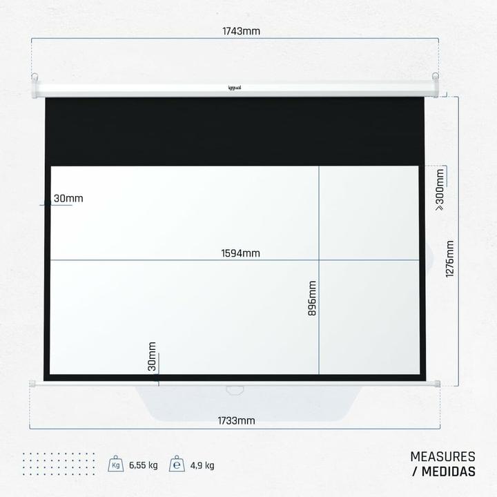 Produktbild Iggual PSIMS159 (72.05", 16:9)