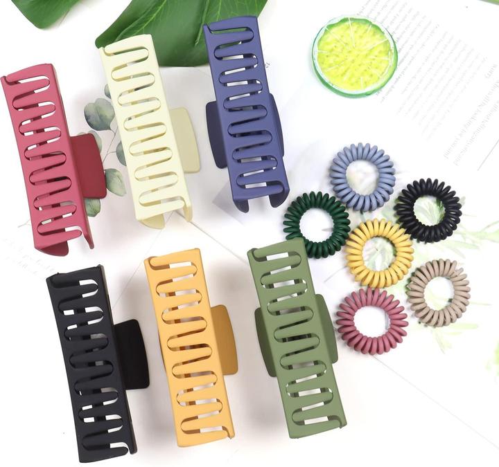 Produktbild Activity Board Haarspangen Gross Rutschfeste Haarspange Rechteckige Haarspangen (1 Stk.)