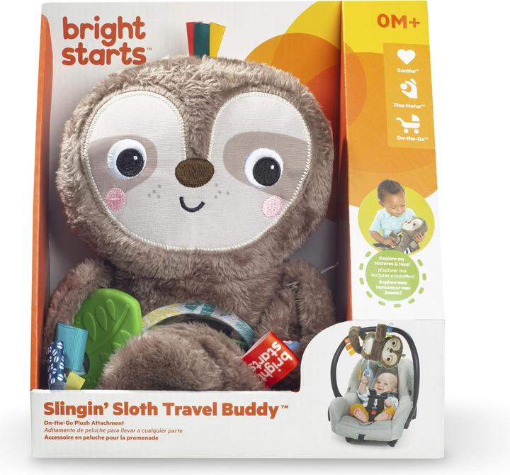 Produktbild Bright Starts Slingin’ Sloth Travel Buddy™ Faultier