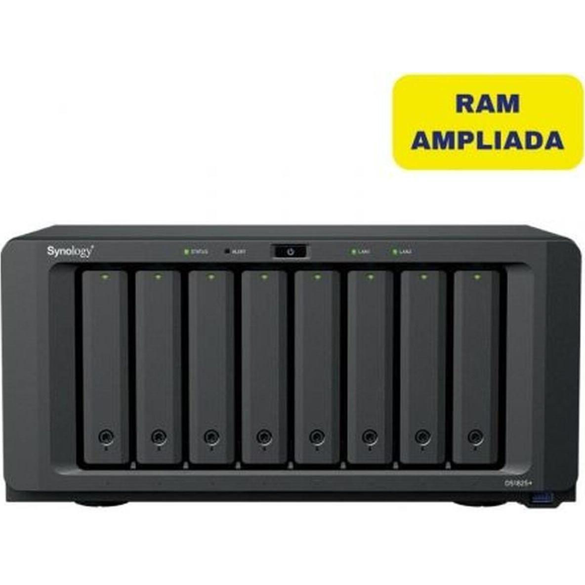 Synology NAS-Netzwerk-Speicher DS1825+/32G Quad Core Schwarz, NAS, Schwarz