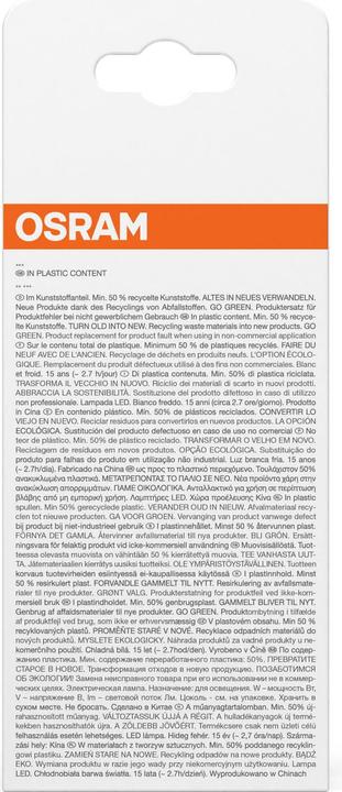 Actual product image Osram LED E27 Kolbenform (E27, 2452 lm, 1x)