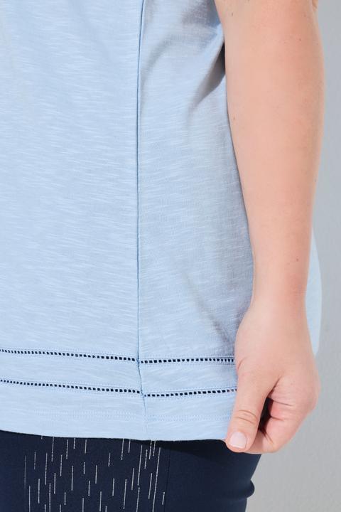 Produktbild Miamoda Top, A-Linie, Spitzenbänder (50)