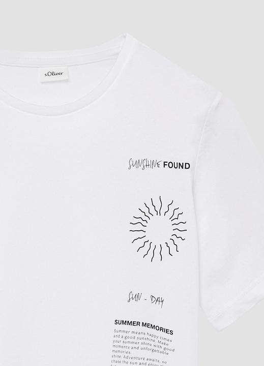Produktbild S.Oliver T-Shirt Jersey-T-Shirt mit Frontprint (134, 140)
