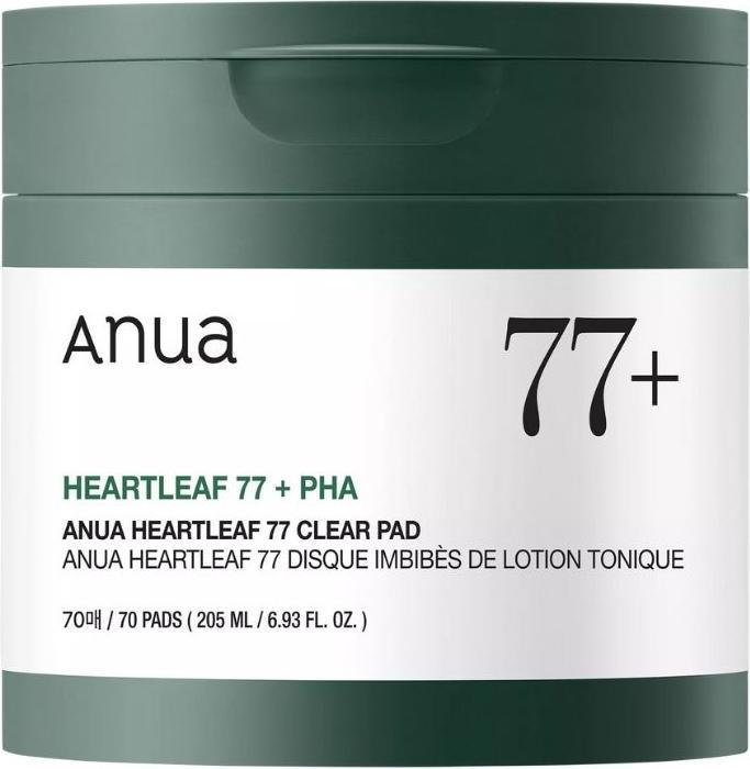 Image du produit Anua - Heartleaf 77% Clear Pad (Exfoliant nettoyant, 160 ml)