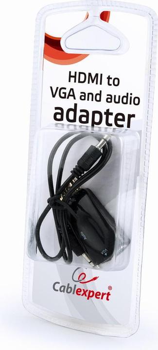 Immagine prodotto Gembird ADATTATORE I/O DA HDMI A VGA/BLIST AB-HDMI-VGA-02 (HDMI, 4.40 cm)