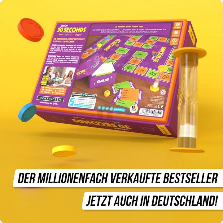 Produktbild Denkriesen 30 Seconds - Junior (d) (Deutsch, 3 - 8 Spieler)