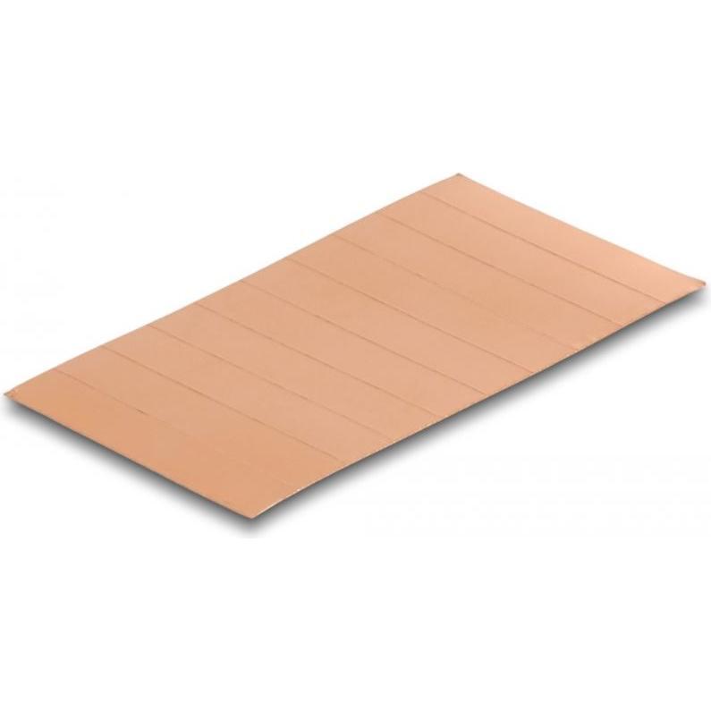 Delock Kupferstreifen 35 x 7 mm selbstklebend 200 Stück, PC Zubehör, Kupfer