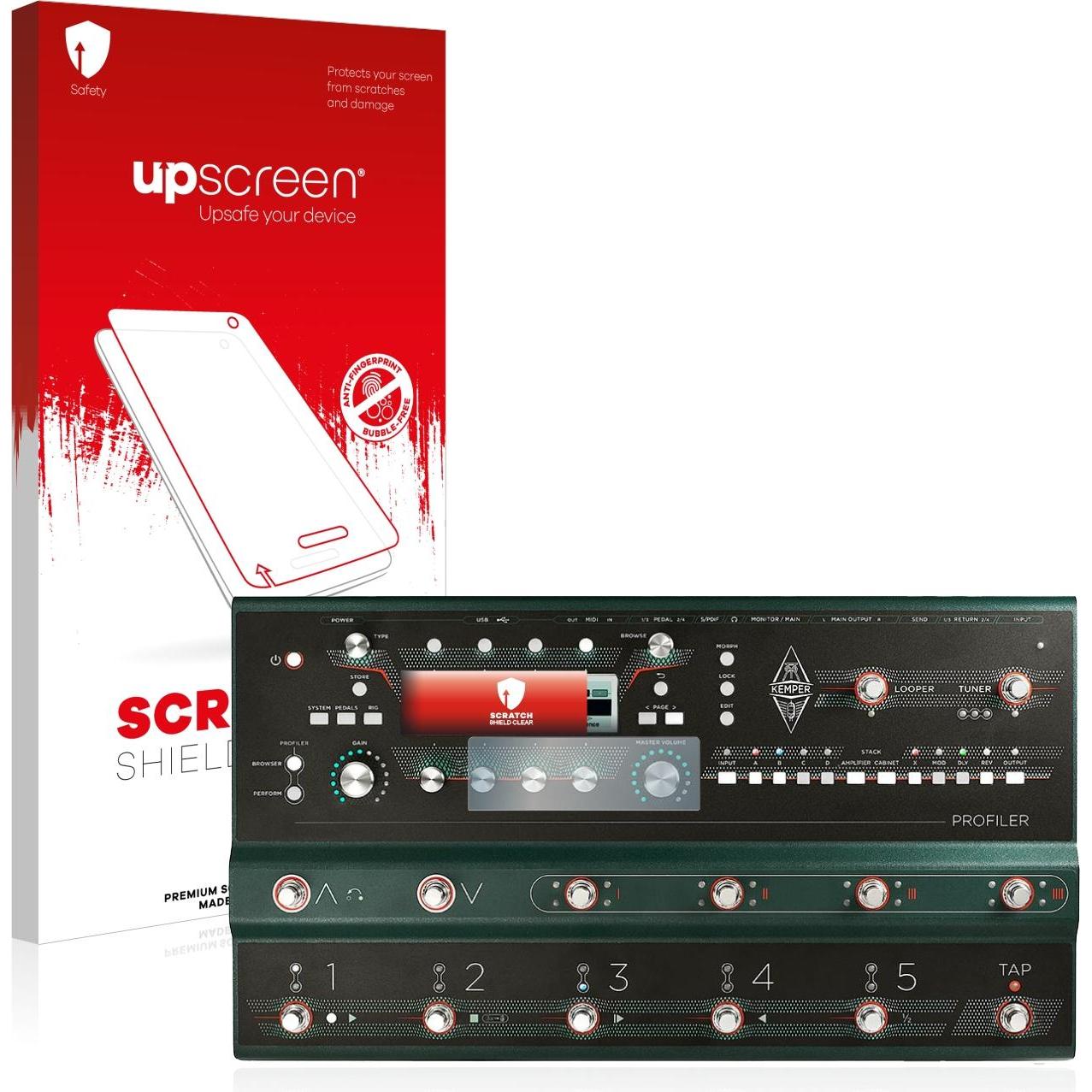 upscreen Scratch Shield Displayschutz (Displayschutz), Kameraschutz, Transparent