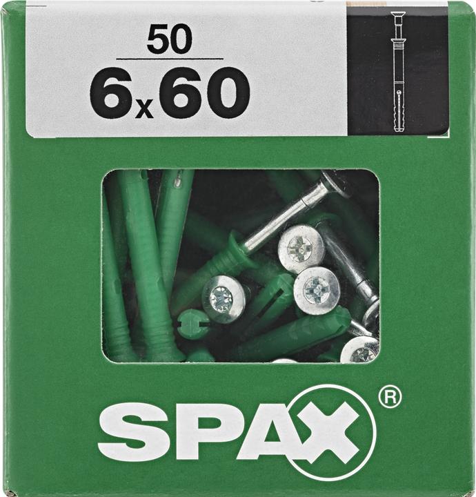Actual product image Spax Nail Dowel Countersunk Head Z2 XL (50 pcs.)