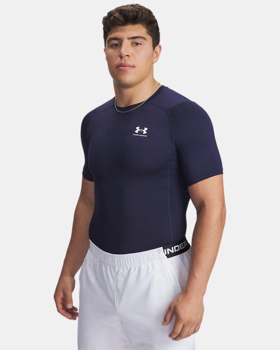 Produktbild Under Armour HeatGear Kurzarm Oberteil Navyblau,XL (XL)