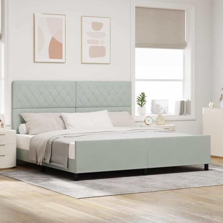 Actual product image vidaXL Bedstead (200 x 200 cm)