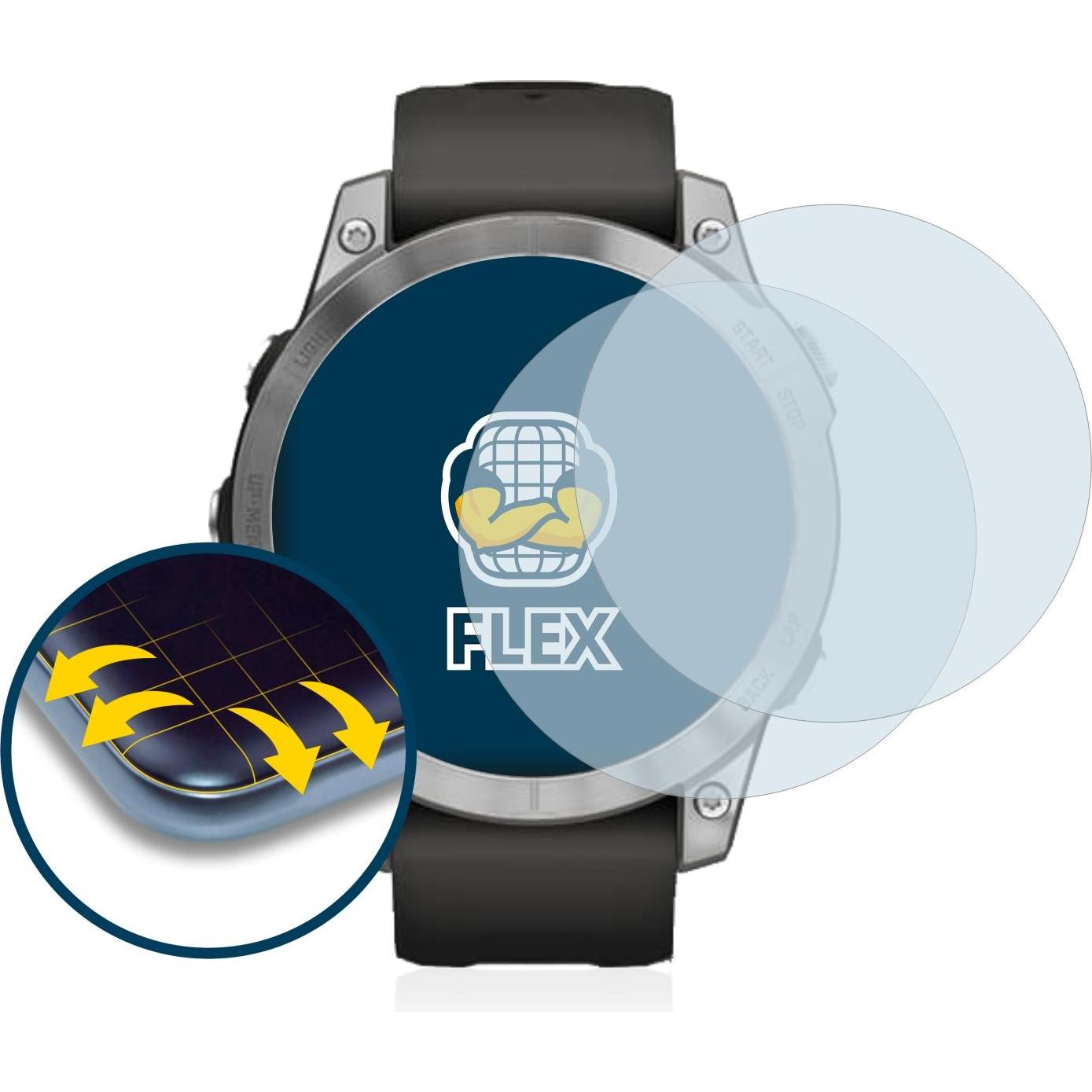 Thumbnail - BROTECT Full-Cover Displayschutz, Smartwatch Schutzfolie, Transparent
