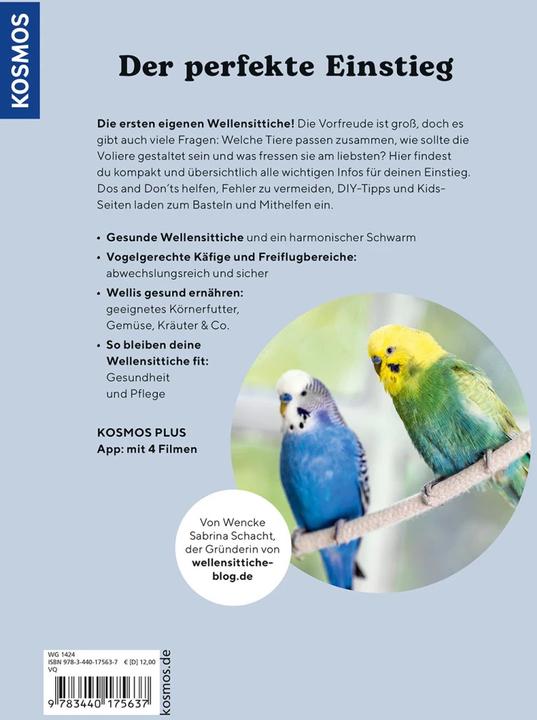Actual product image Kosmos Wellensittiche (German, Wencke Sabrina Schacht, 2023)