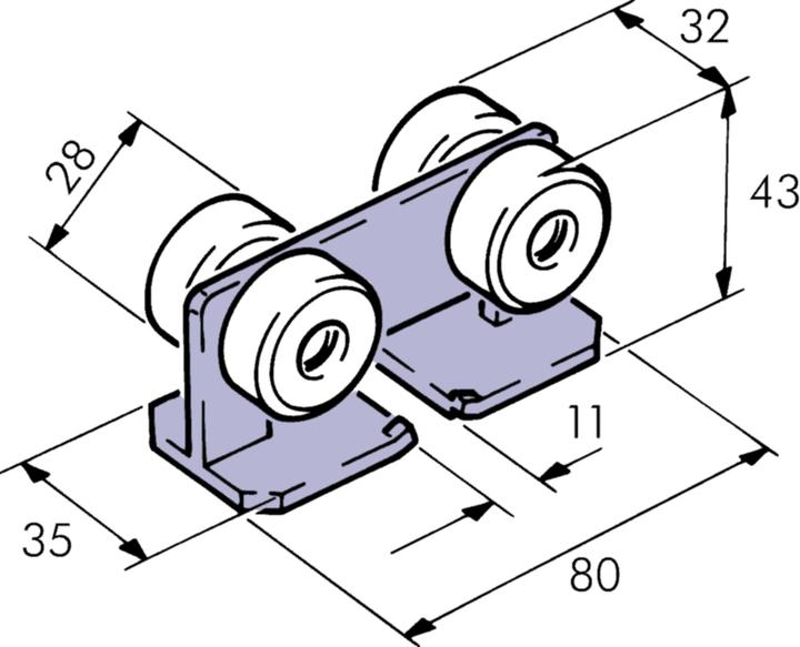 Image du produit HAWA Chariot Porta 300 S