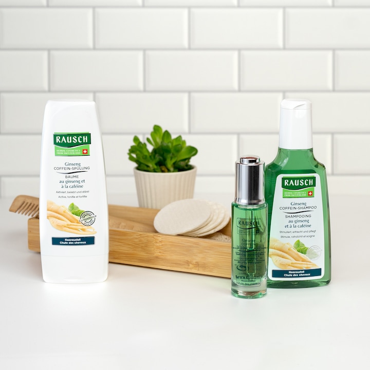 Produktbild Rausch Coffein-Shampoo mit Ginseng (20 ml, Flüssiges Shampoo)