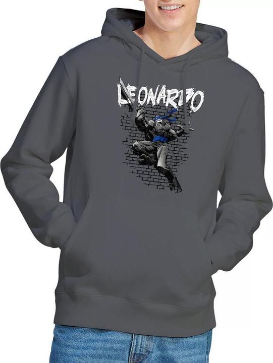 Immagine prodotto Teenage Mutant NT Felpa con Cappuccio Leonardo Uomo (XL)