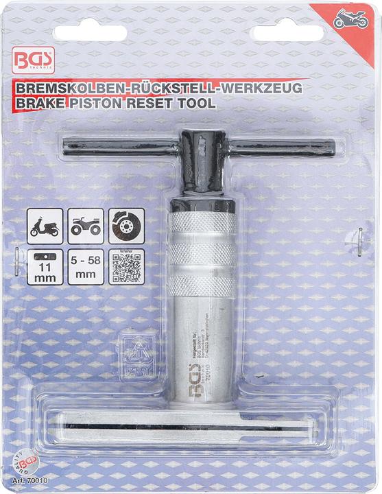 Actual product image BGS Brake piston reset tool