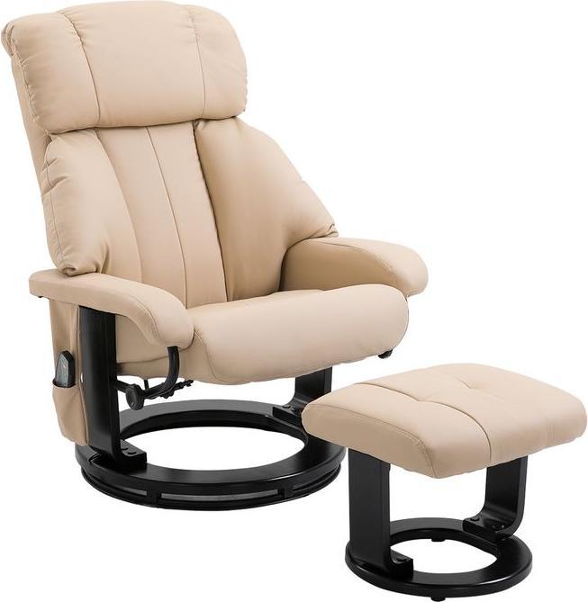 Image du produit Swisshandel24 Fauteuil de relaxation avec fonction de couchage Fauteuil de massage Fauteuil de télévision