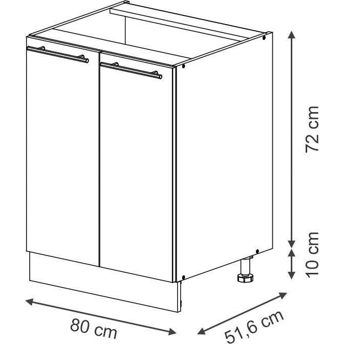 Thumbnail - Vicco, Regal, Spülenunterschrank Fame-Line