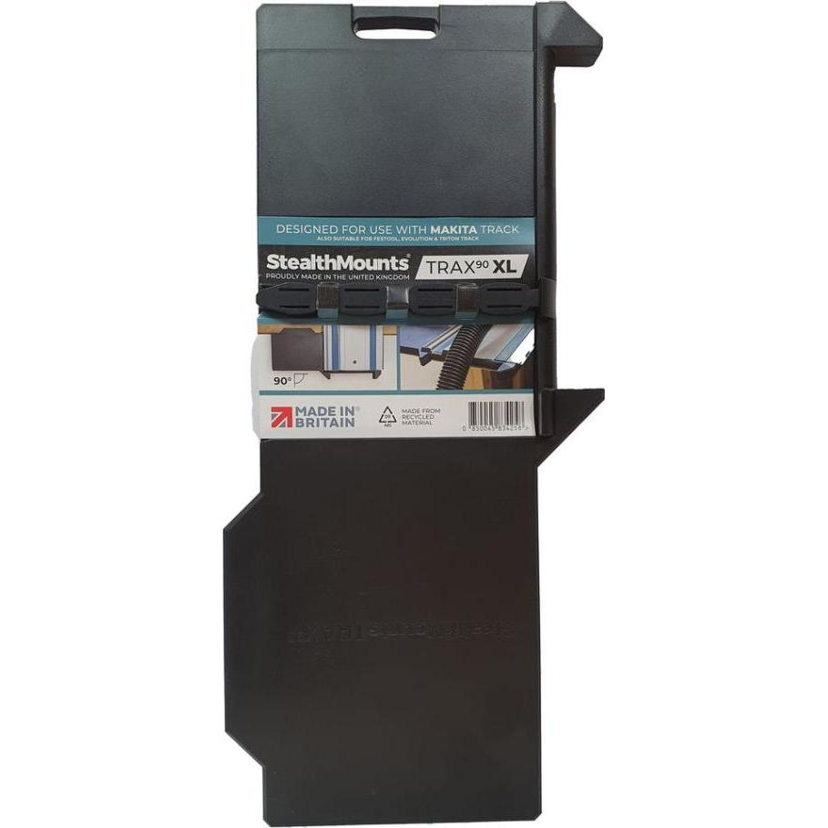 StealthMounts, Pannello portautensili, TSS-L-MK-1 Trax90 schwarzer Anschlag für Makita Führungsschiene XL