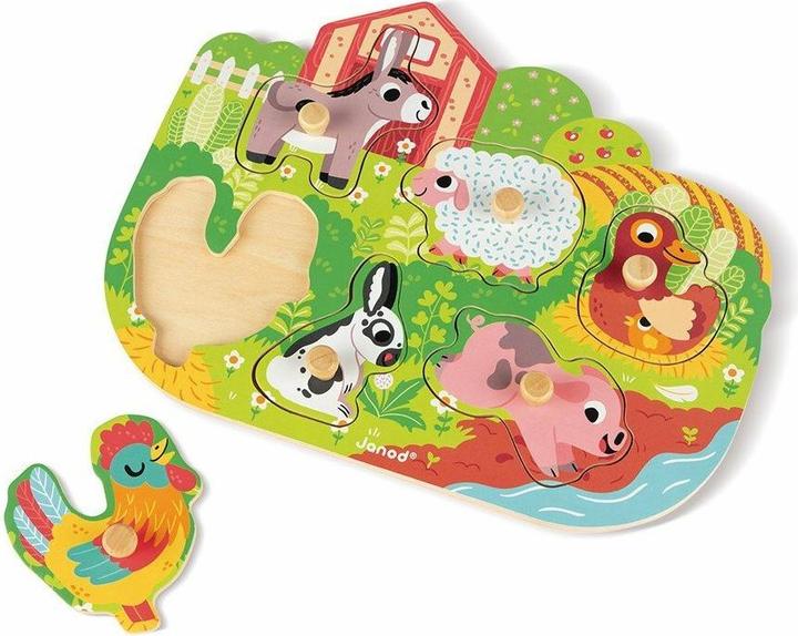 Image du produit Janod Ferme (6 pièces)