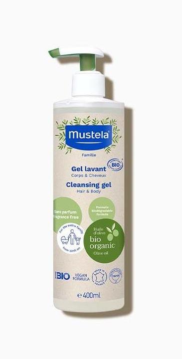 Actual product image Mustela Wash Gel Organic Gel