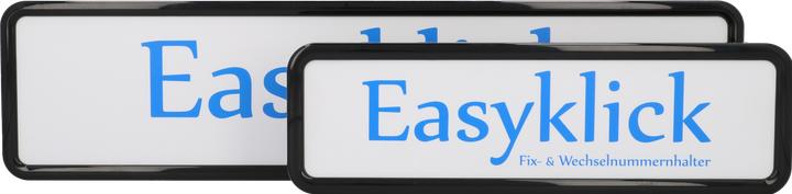 Produktbild Easyklick Kennzeichenhalter (Front + Heck, Langformat)