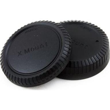 JJC Gehäuse und Objektivrückdeckel für Fujifilm X mount, Objektivdeckel